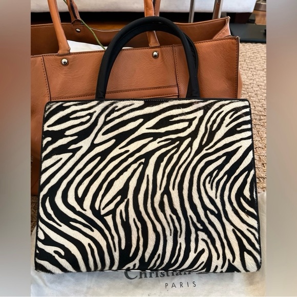 🔥Christian Dior Lady Dior Pony Hair Tote 🔥NWOT dustbag included - Picture 14 of 14